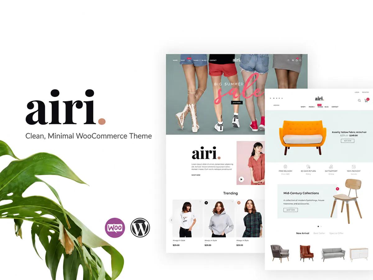 Airi - Minimal WooCommerce Theme