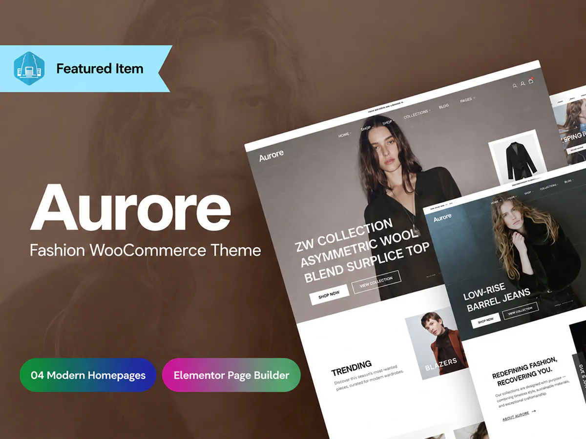 Aurore - WooCommerce WordPress Theme