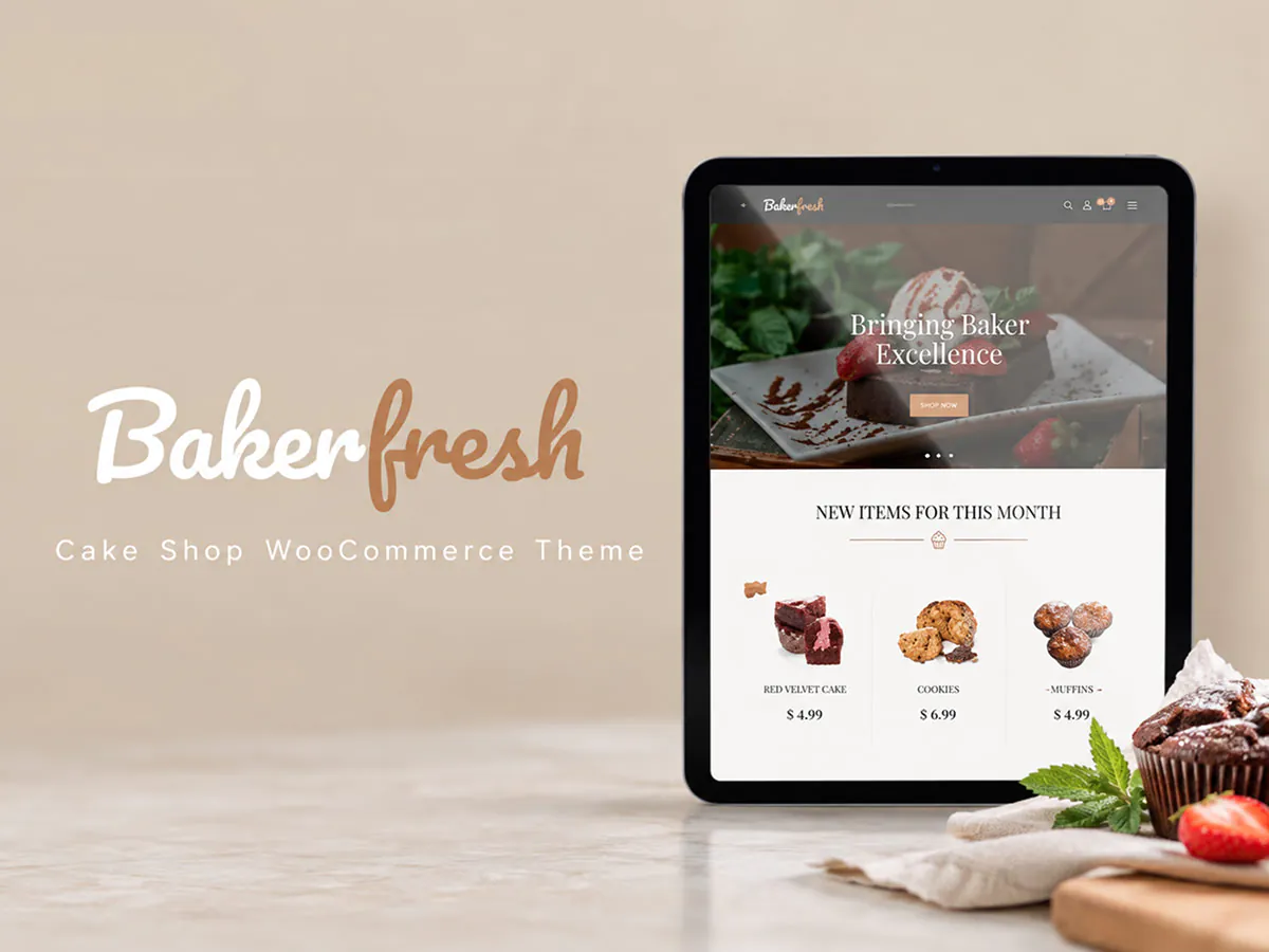 Bakerfresh - Cake Shop WooCommerce Theme