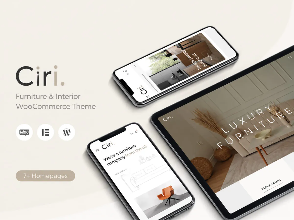 Ciri - Furniture & Interior WooCommerce Theme