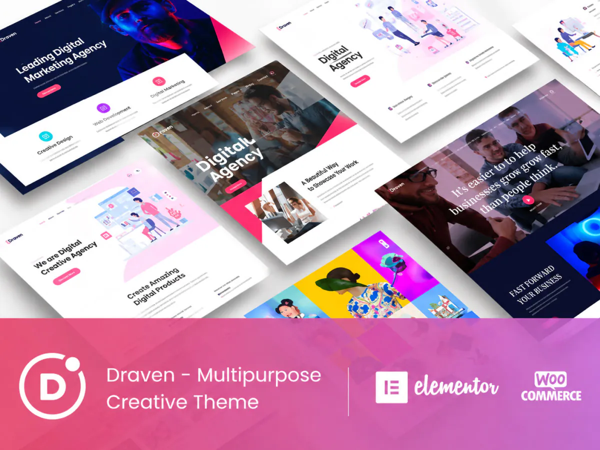Draven – Multipurpose Creative WordPress Theme