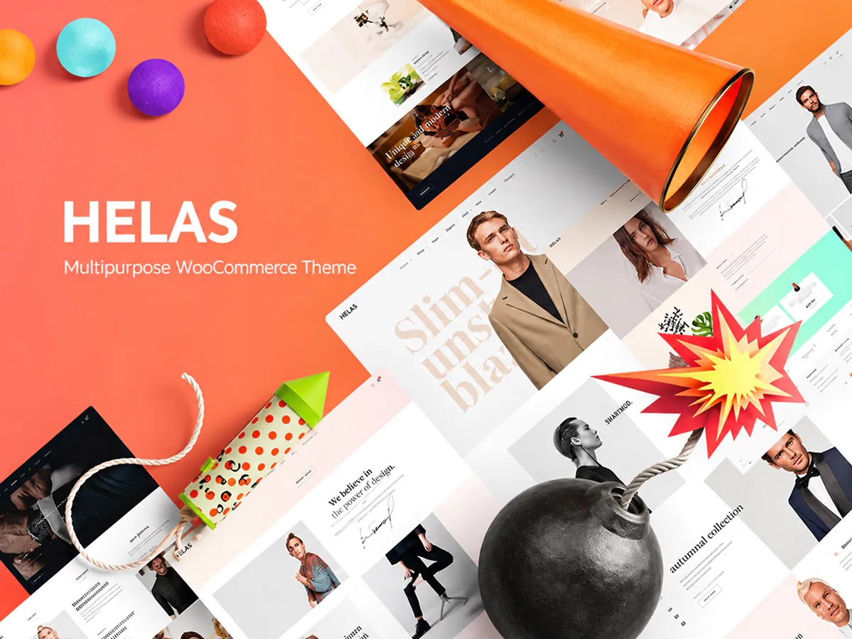 Helas - Multipurpose WooCommerce Theme