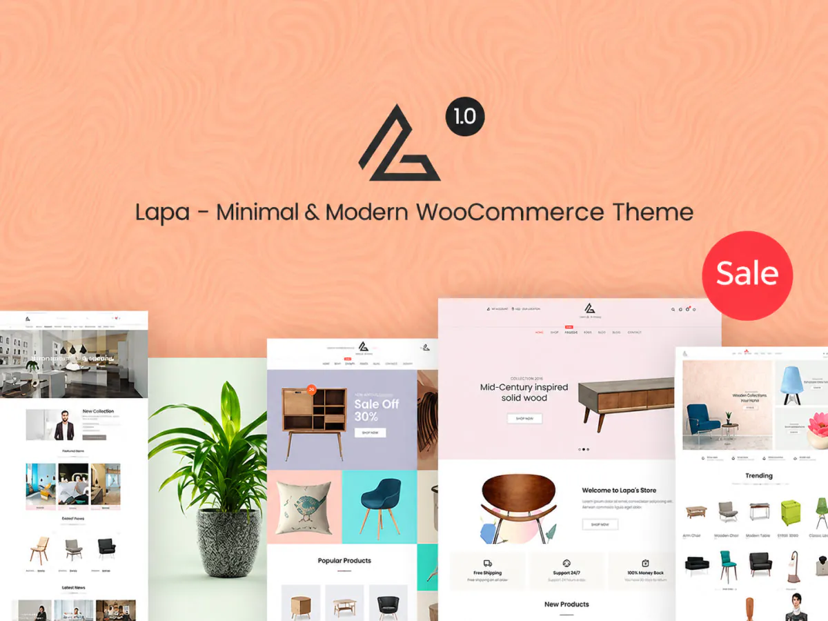 Lapa - Minimal & Modern WooCommerce Theme