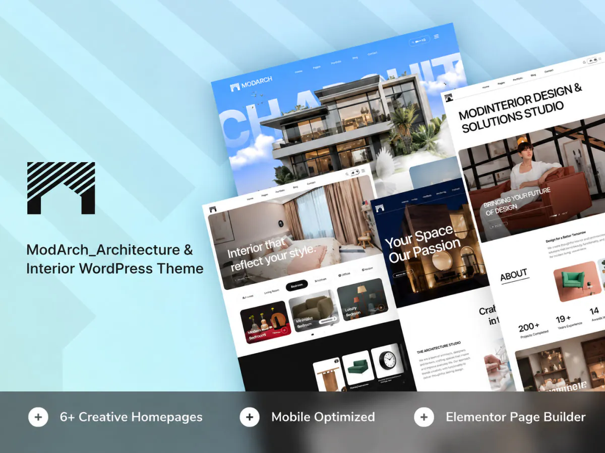 ModArch - Architecture & Interior WordPress Theme