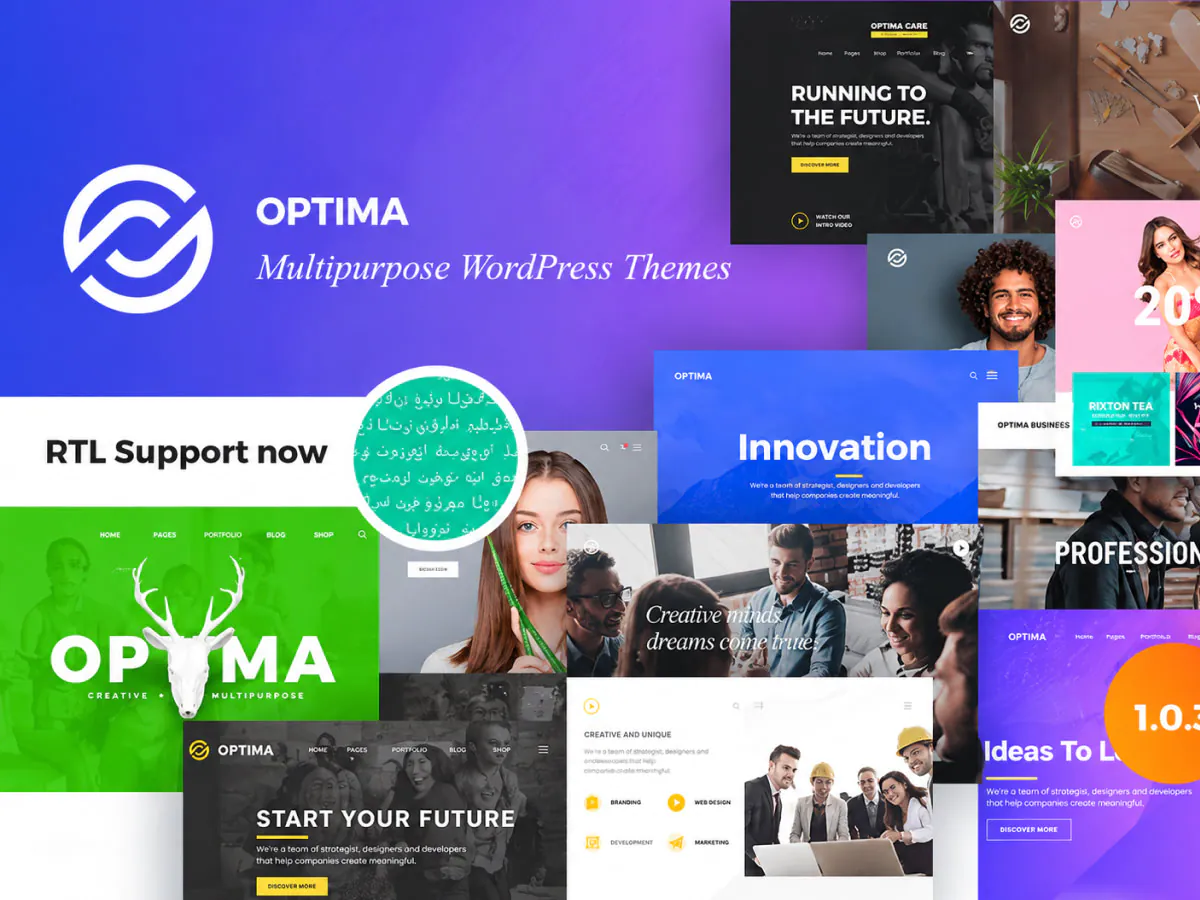 Optima - Multipurpose WordPress Theme