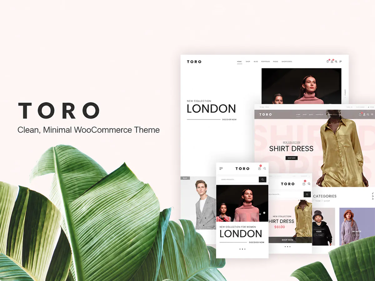 Toro - Minimal WooCommerce Theme
