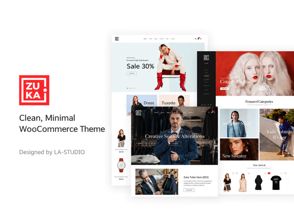 Zuka - Minimal WooCommerce Theme
